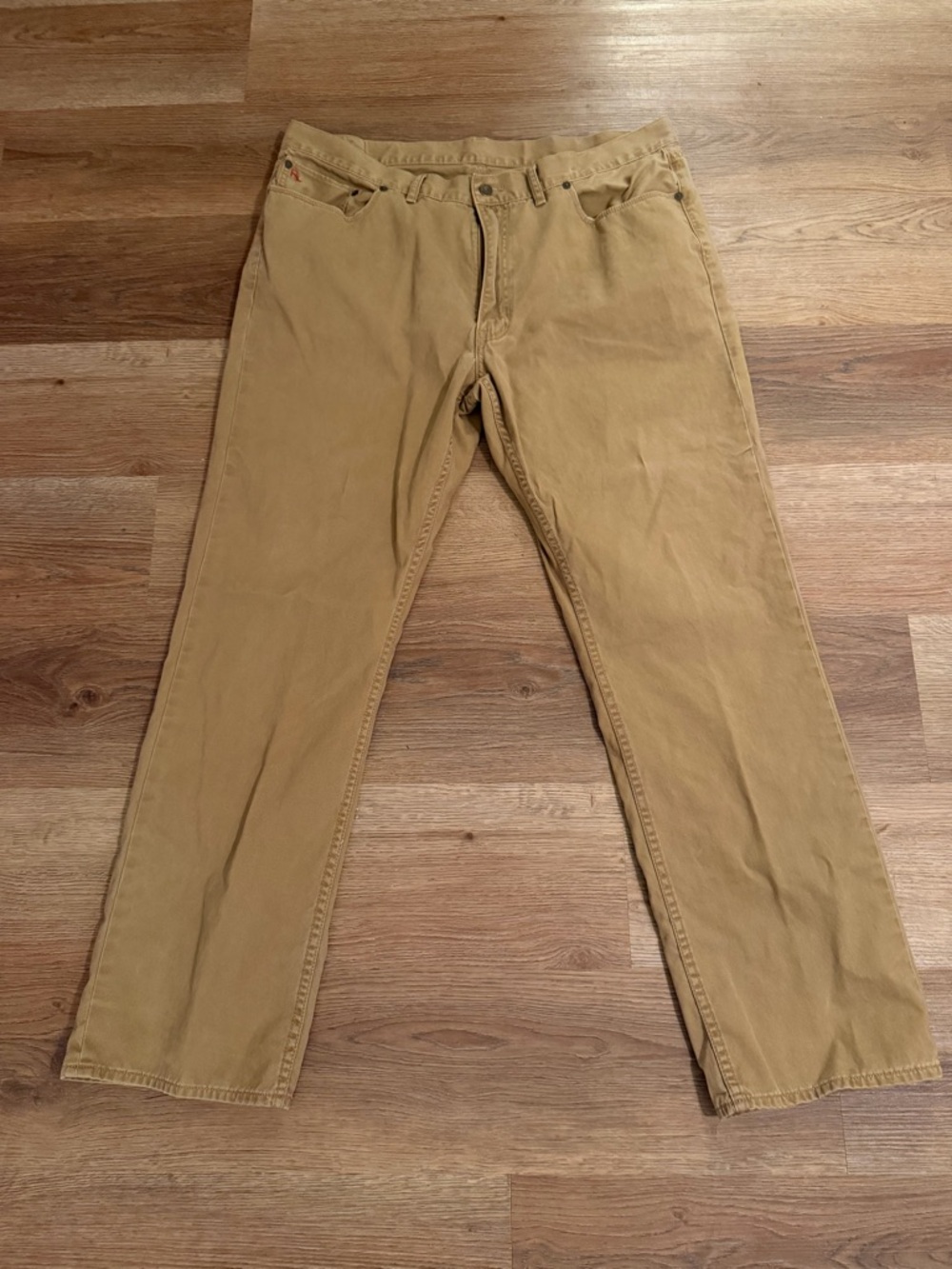 Polo by Ralph Lauren Khaki Straight-Leg Chinos - Tan